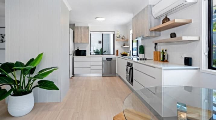 Clean looking kitchen — Kitchen Cabinetry in Gympie, QLD